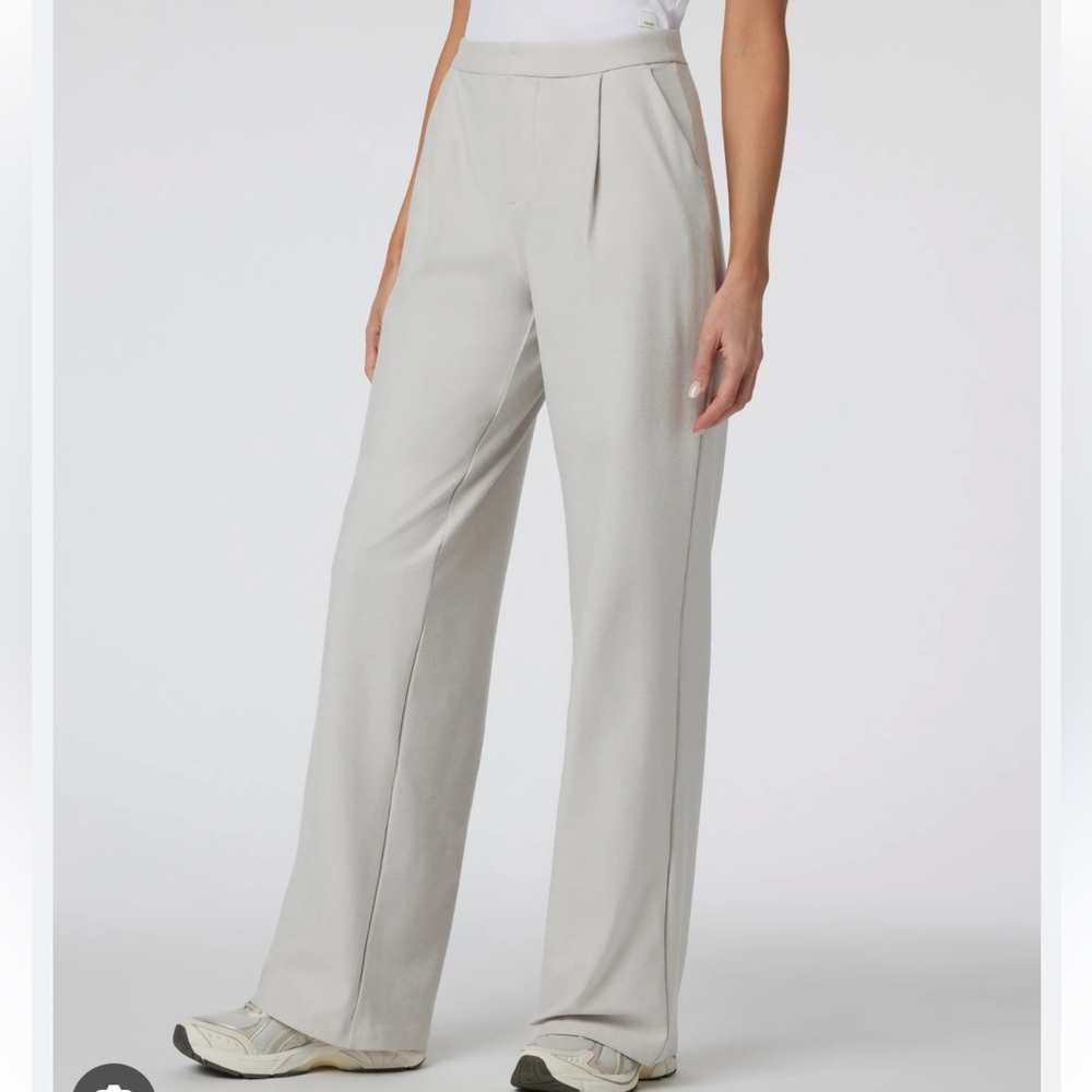 Vuori Ecru Heather Elevation Trousers Trouser Pants Size Large